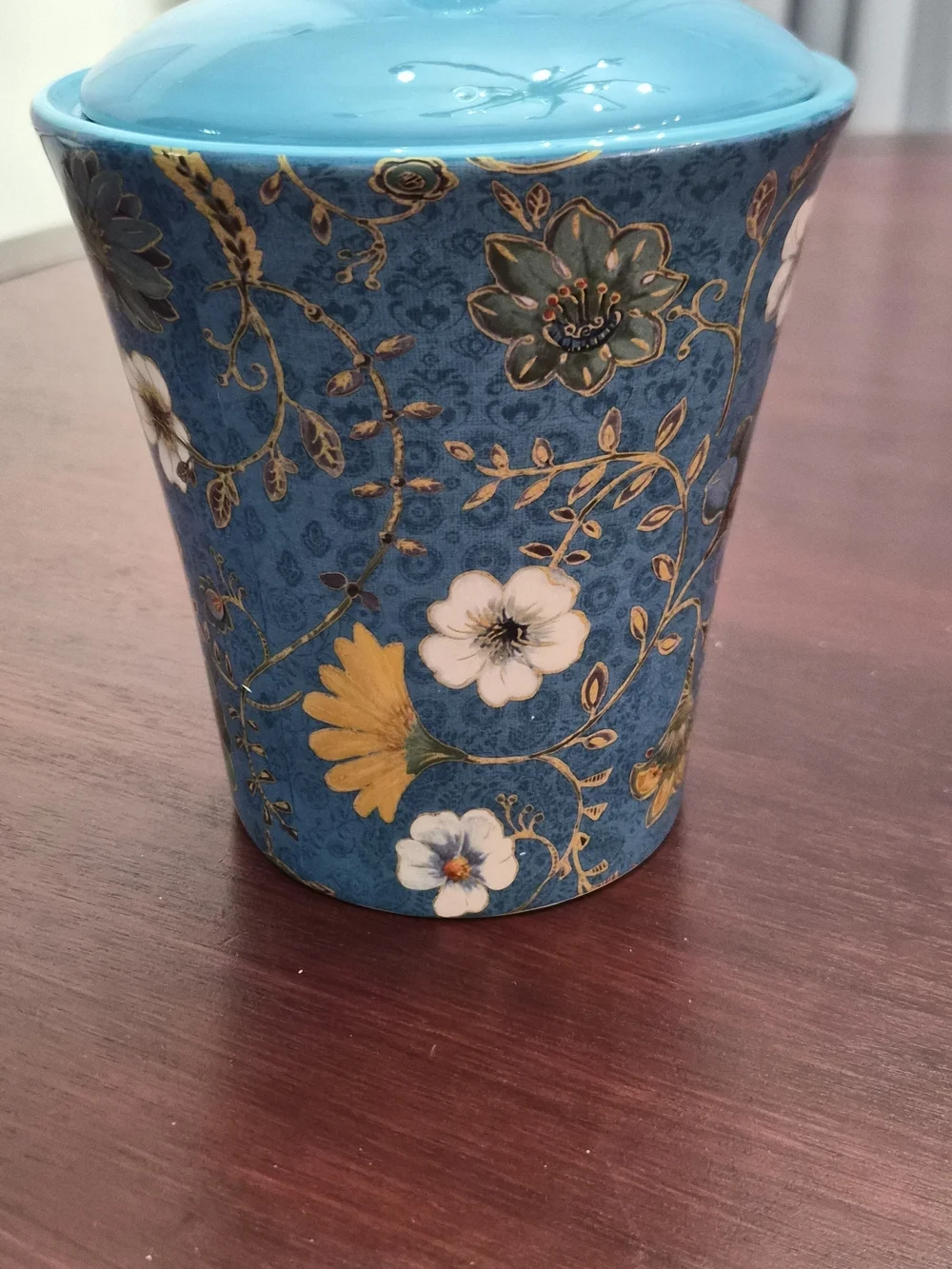 Certified International Exotic Garden Ceramic Canister w/ Lid – Daphne Brissonne